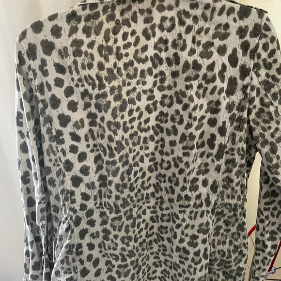 Lily Aldridge for Velvet Leopard Jacket - Picture 3 of 4